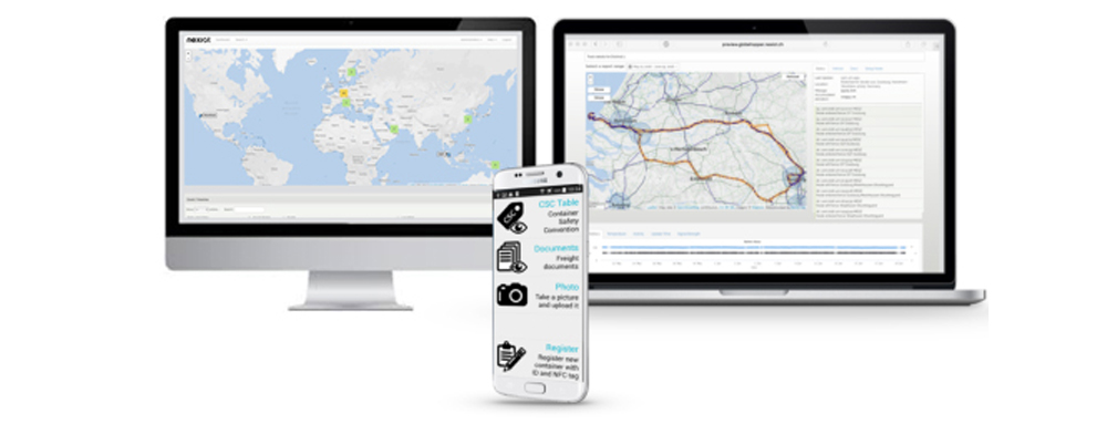 The Connectivity Platform as seen on two PC Displays and a Mobile Phone